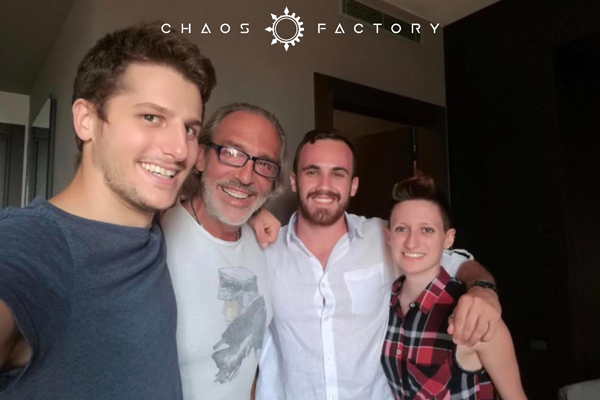News image - Luca Ward with Chaos Factory